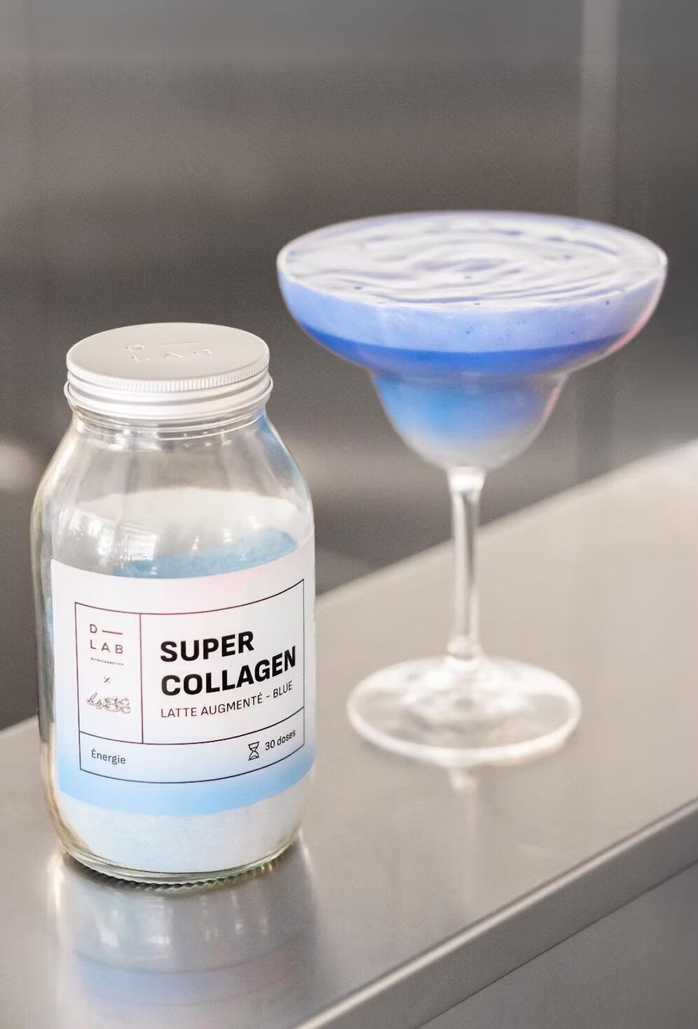 Super Collagen Blue Latte — 48CC x D-LAB
