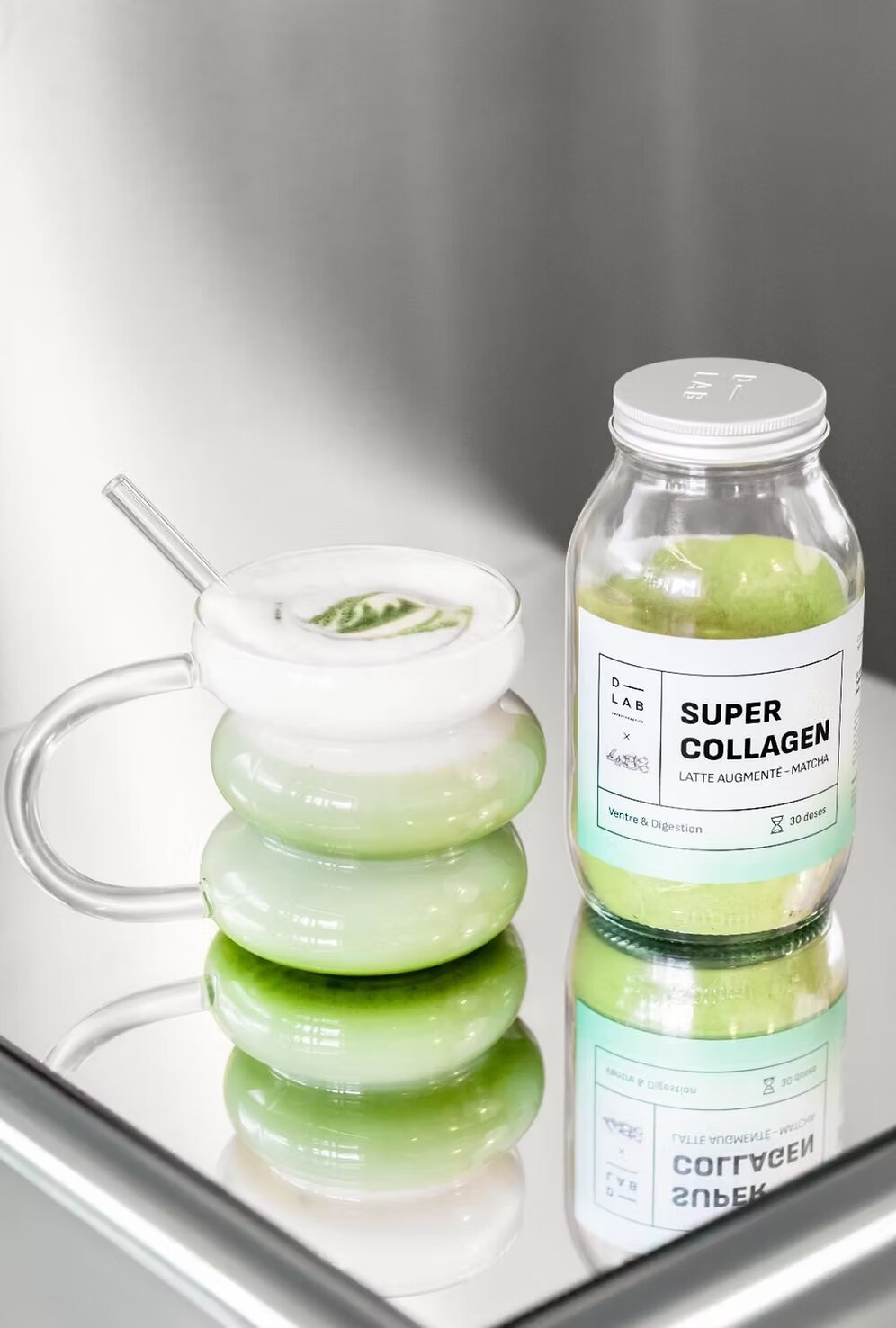 Super Collagen Matcha Latte — 48CC x D-LAB